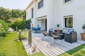 L'Oasis Cassidaine - jardin 120m2, 2 places parking proche center et mer